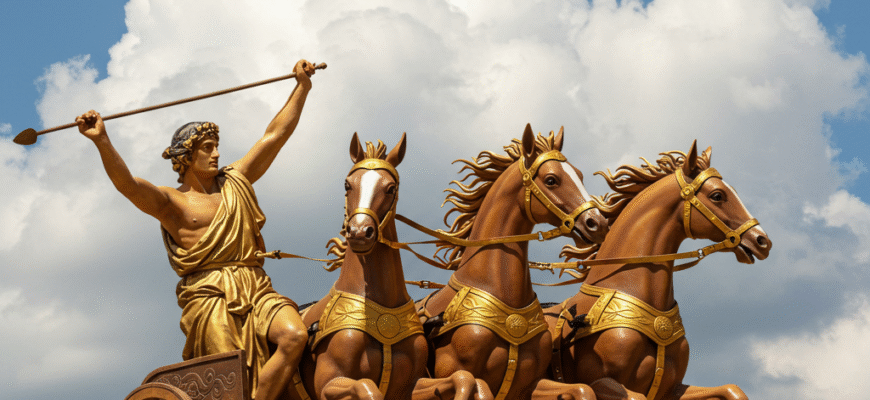 The Myth of Phaethons Fall A Sun Chariot Disaster in the Sky