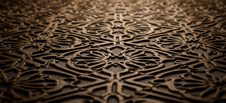 Islamic Geometric Patterns Reflecting Order in the Universe