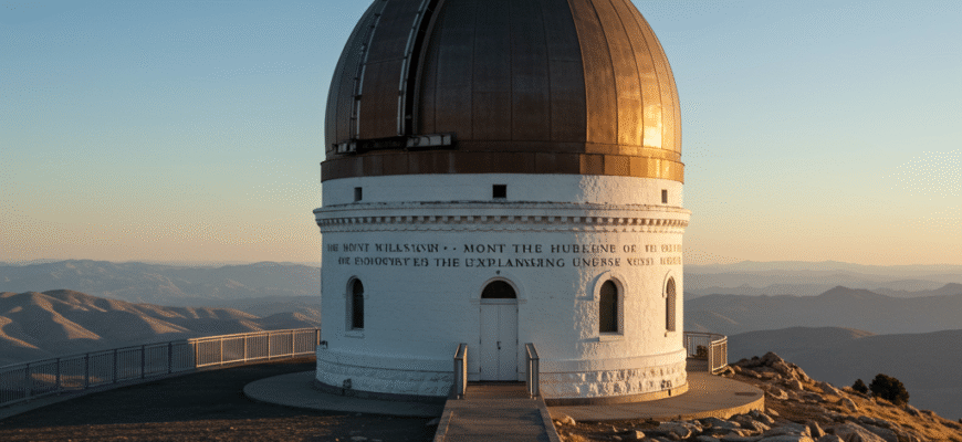 Mount Wilson Observatory Where Hubble Discovered the Expanding Universe