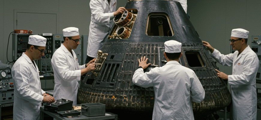 Project Gemini Testing Technologies for Moon Missions Spacewalks